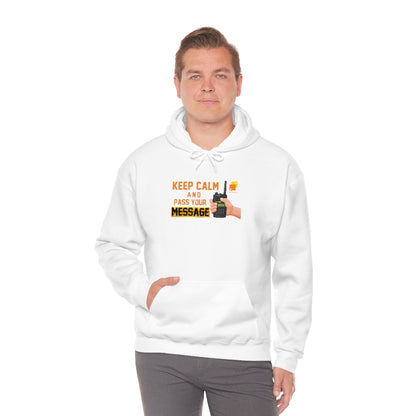 Unisex Keep Calm Hooded Sweatshirt