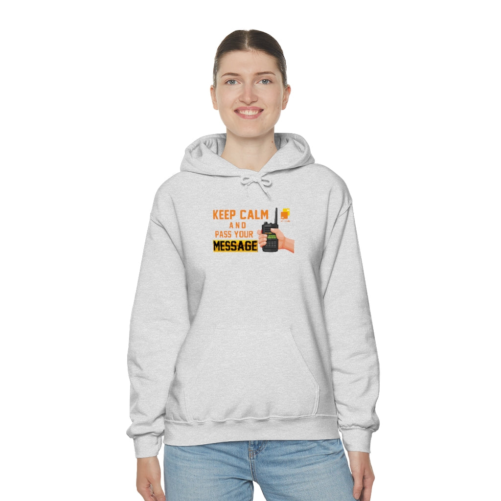 Unisex Keep Calm Hooded Sweatshirt