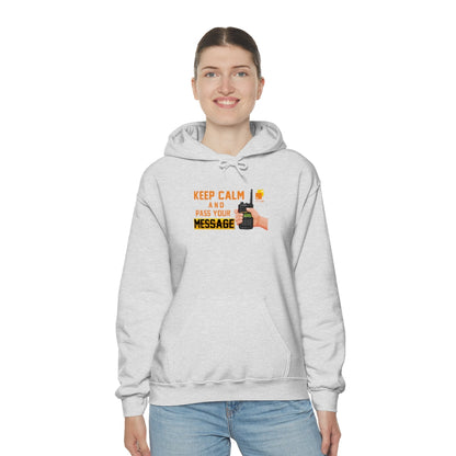 Unisex Keep Calm Hooded Sweatshirt