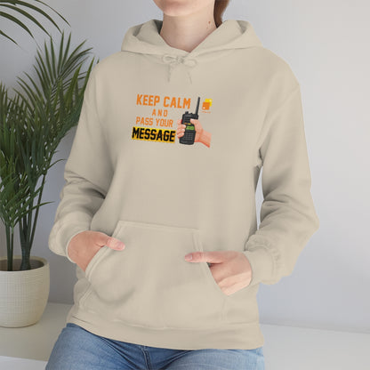 Unisex Keep Calm Hooded Sweatshirt