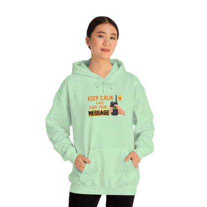 Unisex Keep Calm Hooded Sweatshirt