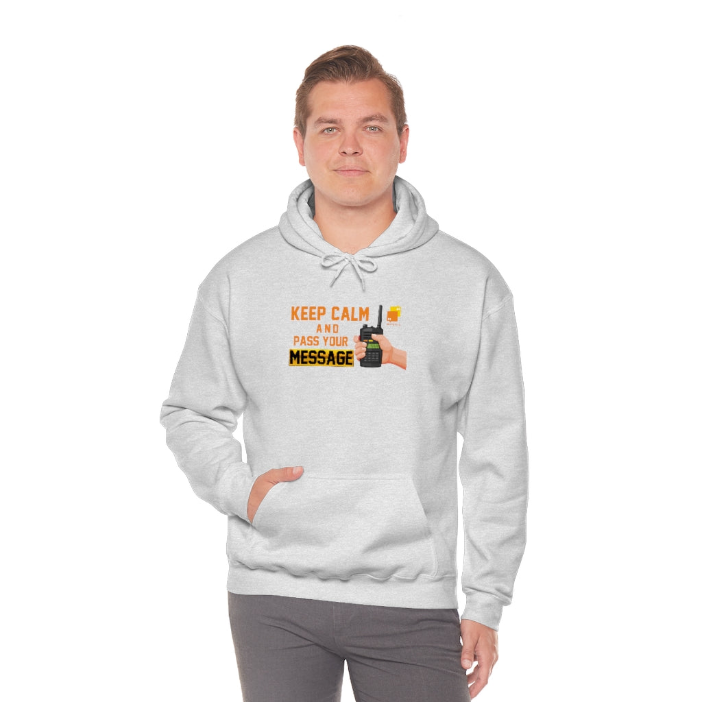 Unisex Keep Calm Hooded Sweatshirt