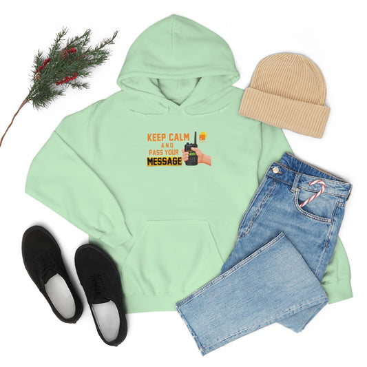 Unisex Keep Calm Hooded Sweatshirt