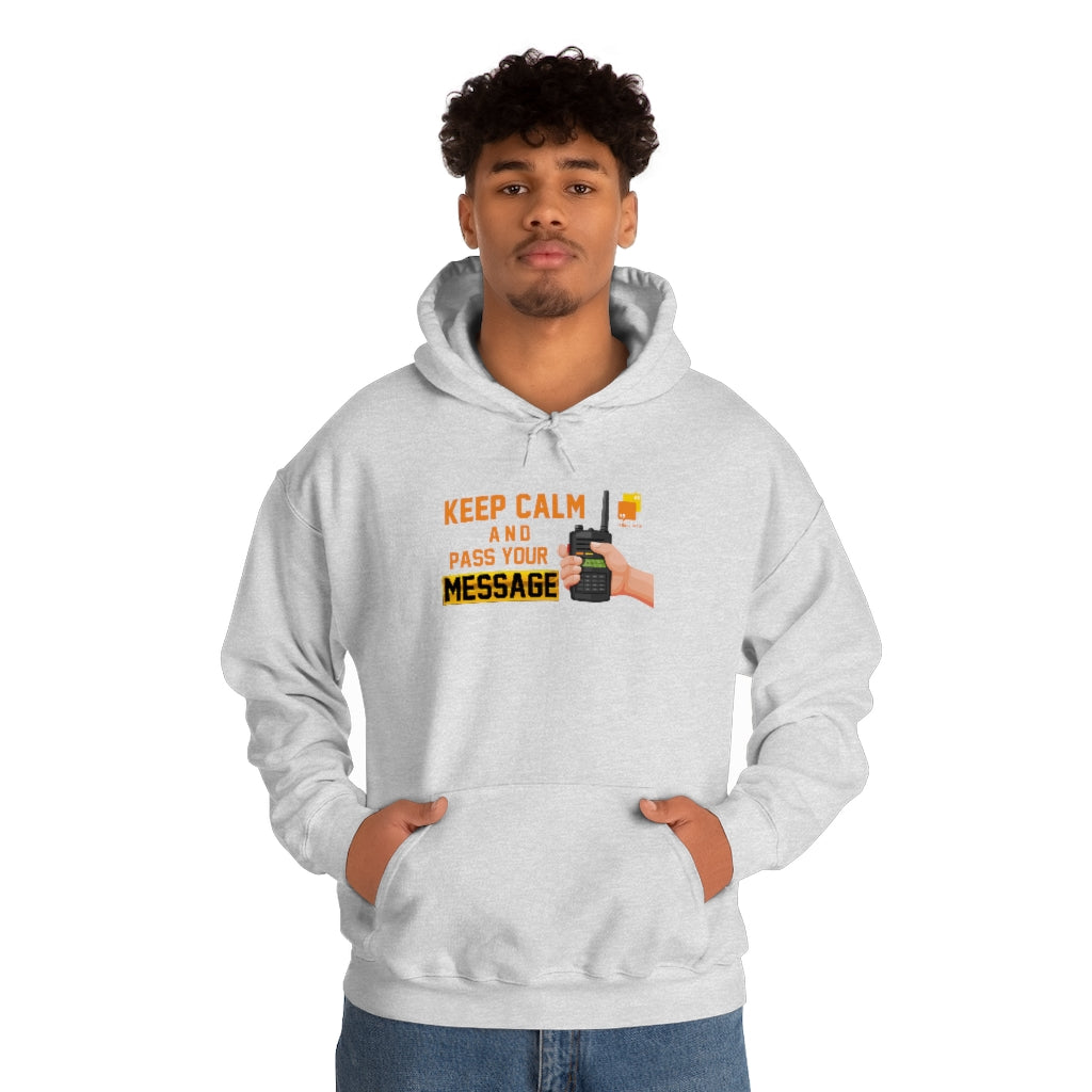 Unisex Keep Calm Hooded Sweatshirt