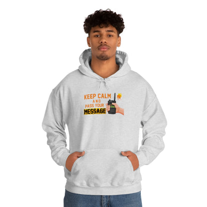 Unisex Keep Calm Hooded Sweatshirt