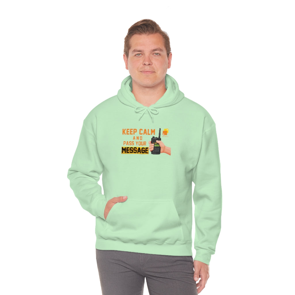 Unisex Keep Calm Hooded Sweatshirt