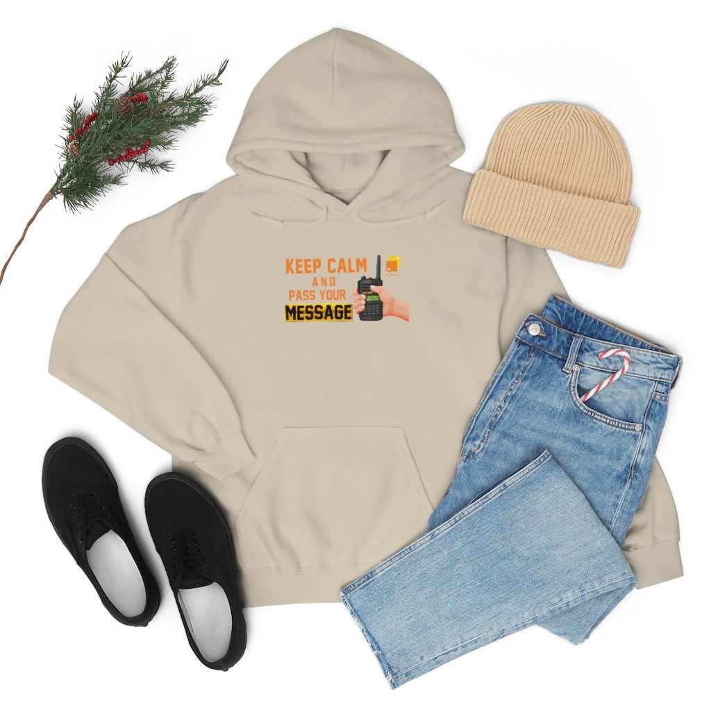 Unisex Keep Calm Hooded Sweatshirt