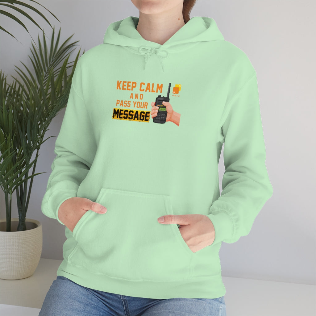 Unisex Keep Calm Hooded Sweatshirt