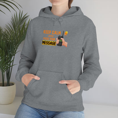 Unisex Keep Calm Hooded Sweatshirt