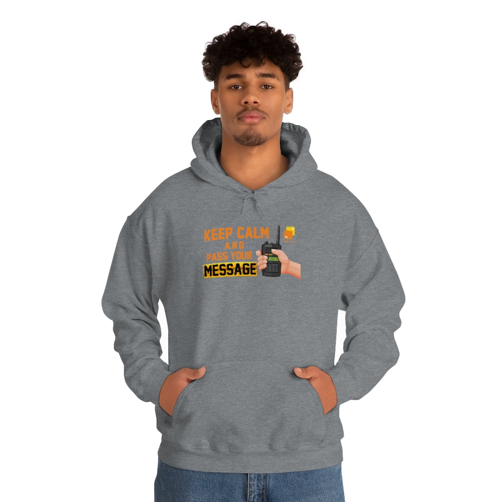 Unisex Keep Calm Hooded Sweatshirt