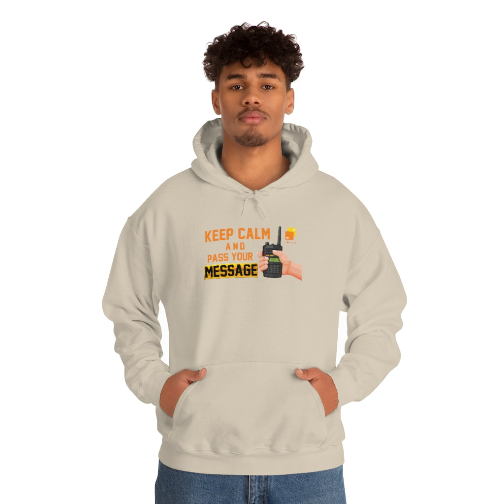 Unisex Keep Calm Hooded Sweatshirt