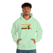 Unisex Keep Calm Hooded Sweatshirt