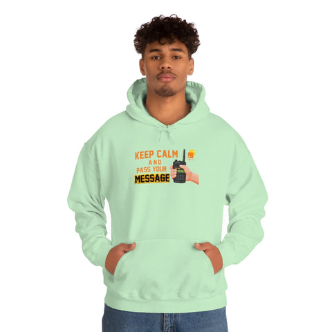 Unisex Keep Calm Hooded Sweatshirt